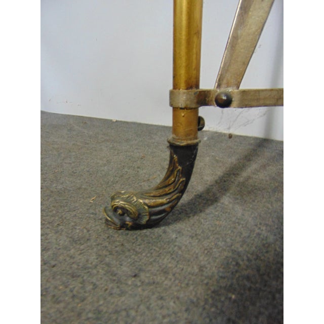 Regency Bronze & Gold Gilt Plant Stand For Sale In Philadelphia - Image 6 of 8