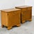Vintage Art Deco Bedside Cabinets in Wood, 1930s, Set of 2 For Sale - Image 6 of 10