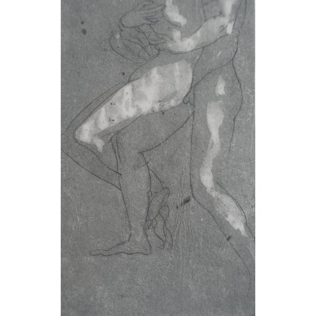 After Auguste Rodin, Dance of Lovers, Engraving For Sale - Image 3 of 6
