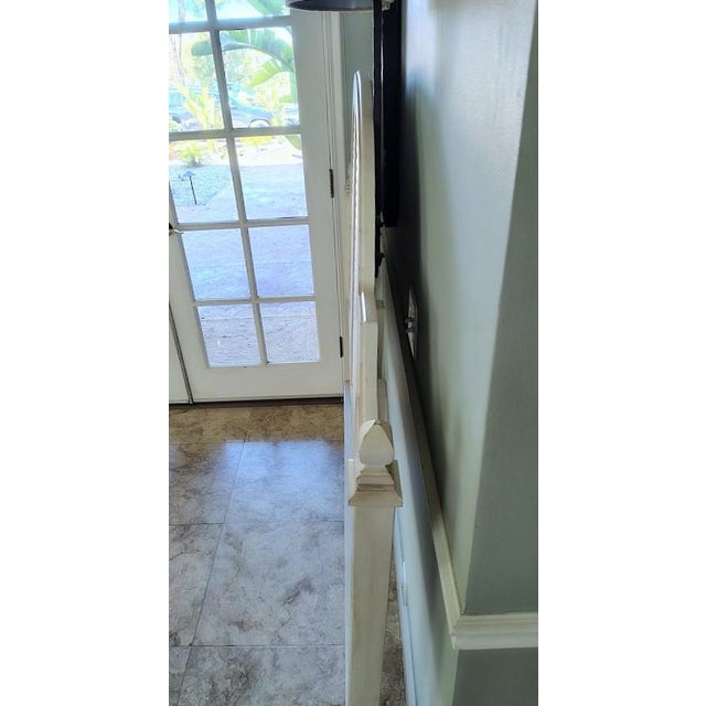 Ethan Allen Cottage / Coastal Headboard in Antique White (Full/Queen) For Sale In Los Angeles - Image 6 of 8