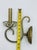 Late 20th Century Vintage Parisian Bubbled Glass Ball Wall Sconce Decorative Beads For Sale - Image 5 of 6