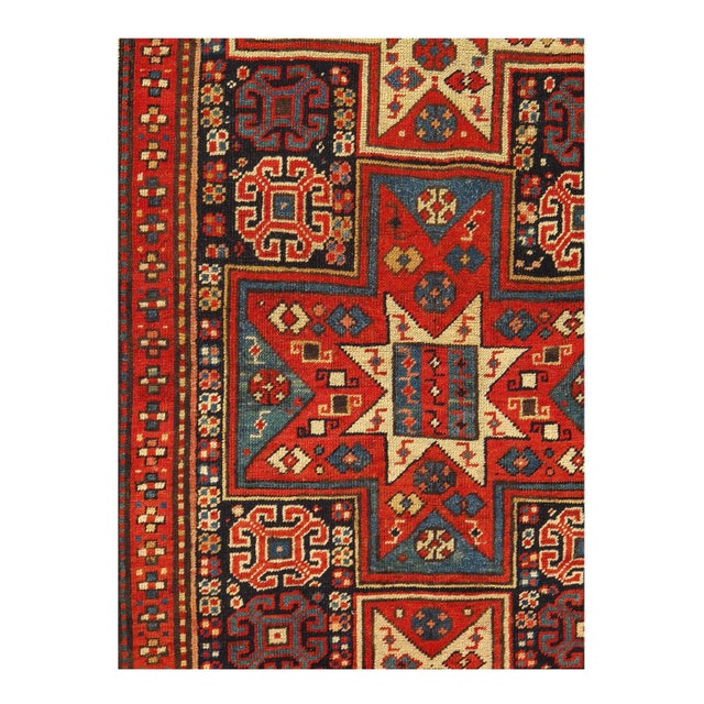 Kazak is a modern shape of old Caucasian rugs which strictly adheres to traditional design elements of the Caucasus. It...