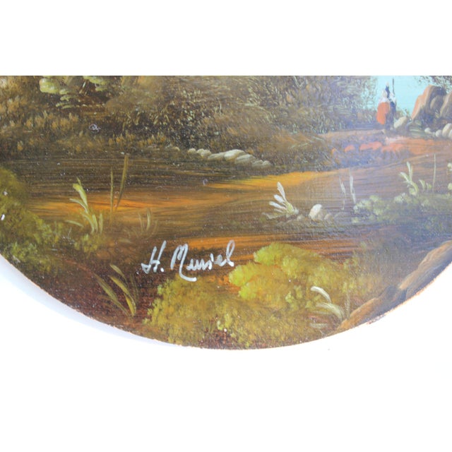 Muriel Halstead, Italian Landscapes, 1950s, Oil Paintings, Framed, Set of 2 For Sale - Image 9 of 11