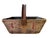 Farmhouse Vintage French Grape Harvest Basket For Sale - Image 3 of 5