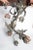 Gray 1920s Wrought Iron Floral Vine Chandelier For Sale - Image 8 of 13