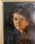 Gold 19th Century Portrait Painting of a Young Girl After Ferdinand Strauss, Giltwood Frame For Sale - Image 8 of 14