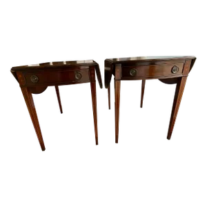 Mid 20th Century Vintage Brandt End Tables - Set of 2