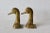 Sarreid Ltd. 1970s Sarreid Spanish Extra Large Brass Duck Head Bookends- a Pair For Sale - Image 4 of 9
