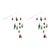 Contemporary Hanging Holiday Light Spray (Set of 2) For Sale - Image 3 of 3