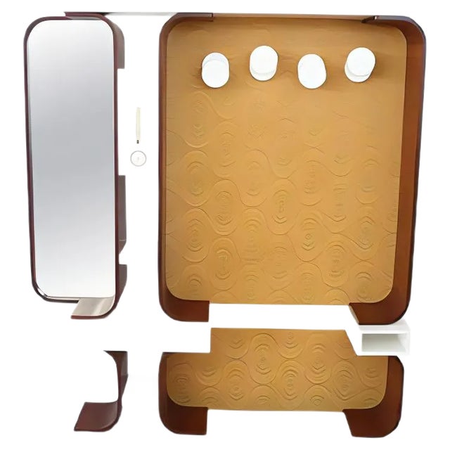 Vintage Cabinet with Clothes Hangers, 1960s For Sale