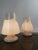 White Table Lamps in White Artistic Murano Glass from Prima Luce, Italy, 1970s, Set of 2 For Sale - Image 8 of 16