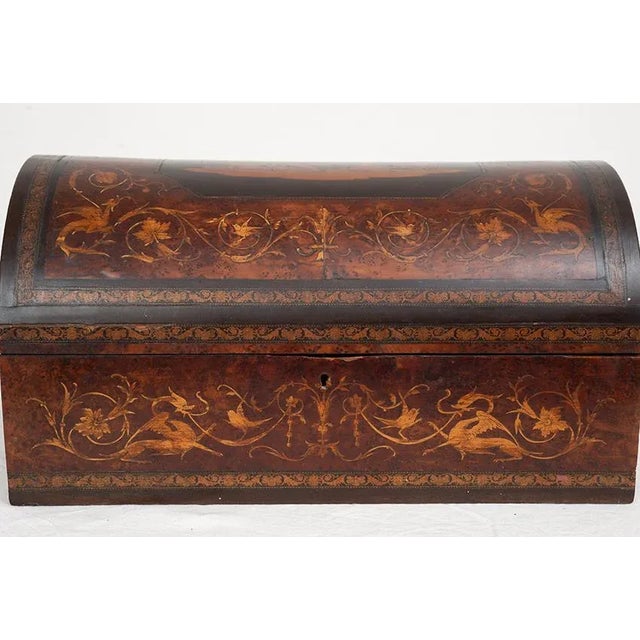 Sorrento Jewellery Box in Exotic Precious Woods, 19th Century For Sale - Image 3 of 6