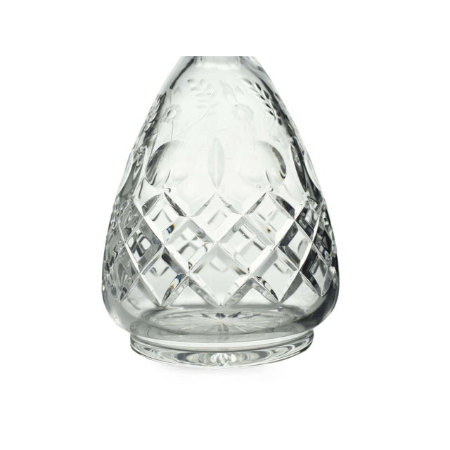 Late 20th Century Vintage Gallia Pattern by Rogaska Crystal Decanter For Sale - Image 5 of 6