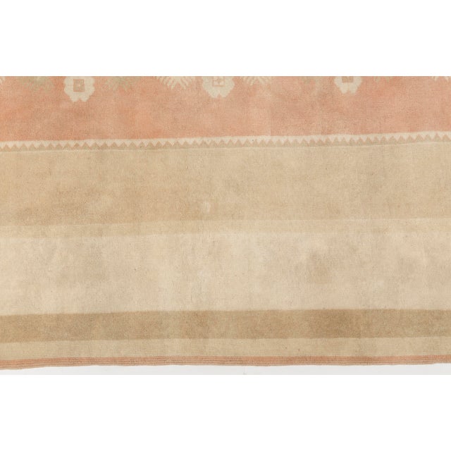 Anatolian Floral Handknotted Carpet For Sale - Image 6 of 9