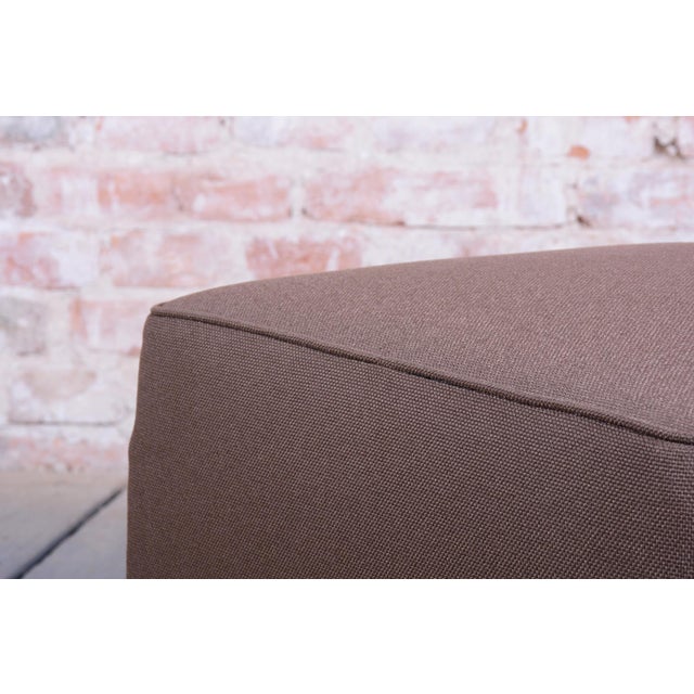 This tubular steel ottoman / stool is an excellent exemplar of Central European interwar functionalism and timeless...