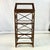 Contemporary 1980s Vintage Hollywood Regency Contemporary Target Design Etagere Display Case, After McGuire For Sale - Image 3 of 16