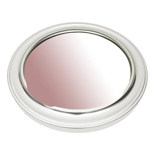 Round Narcissus Style Wall Mirror by Sergio Mazza for Artemide, Italy, 1960s For Sale