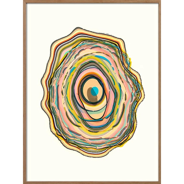 Pernille Snedker, Double Woodrings #01, Giclée Print For Sale