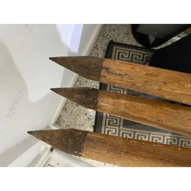 Surveyer's Transit 1953 Keuffel & Esser on Outdoor Wood Tripod For Sale - Image 9 of 13