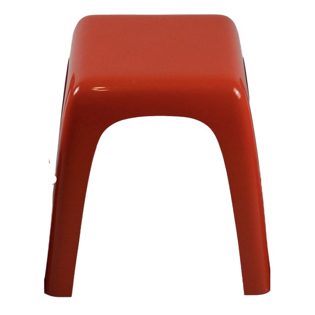 Small Stool by Castiglioni for Valenti, Italy, 1970s For Sale