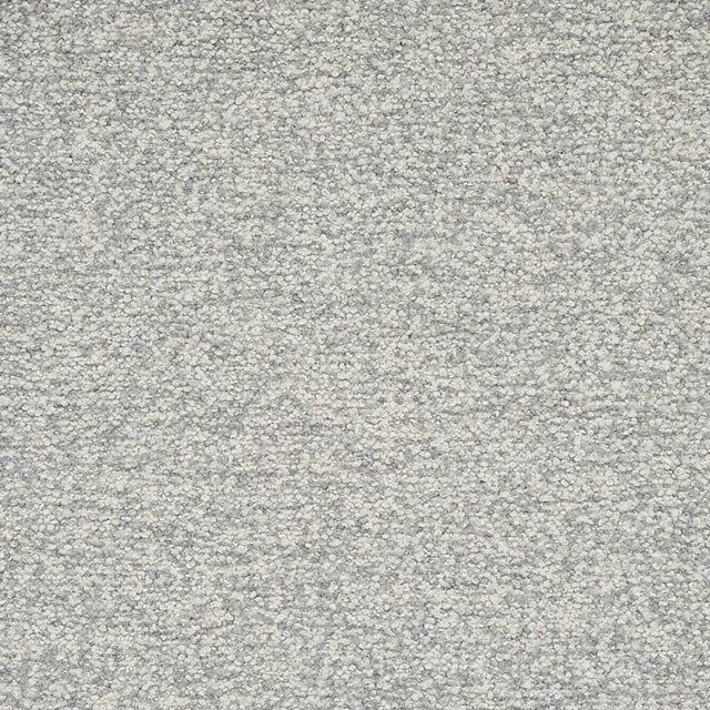 Schumacher Ogden Boucle Fabric in Grey For Sale