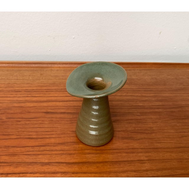 Vintage German Studio Pottery Vase by Acki Jürgens, 1970s For Sale - Image 12 of 18