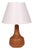 1960s Mid-Century Modern Søholm Stentøj, Table Lamp, Orange Stoneware For Sale