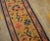 1940s 1920s Orange Amber Floral Antique Chinese Tibetan Rug 2'1" X 8'4" Wool Knotted Carpet Runner For Sale - Image 5 of 11