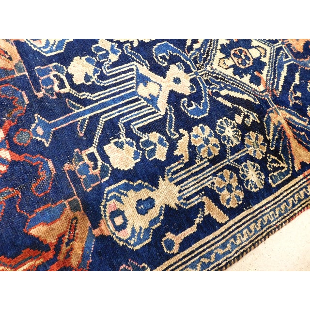 Antique Hand Knotted Persian Rug. 3'4"x 6'8" For Sale - Image 10 of 18