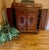 1960s Mid-Century Hand-Carved Asian Flip Top Bar Cabinet For Sale - Image 4 of 12