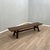 Mid-Century Modern Vintage Brutalist Walnut Bench by Giovanni Michelucci, 1970s For Sale - Image 3 of 10