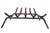 Gray Mid 20th Century Fireplace Grate Log Holder For Sale - Image 8 of 9