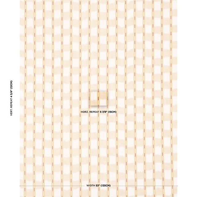 A true warp print, Faye is a versatile multicolor ikat stripe made of 100% cotton. Elegant yet easygoing, this tightly...