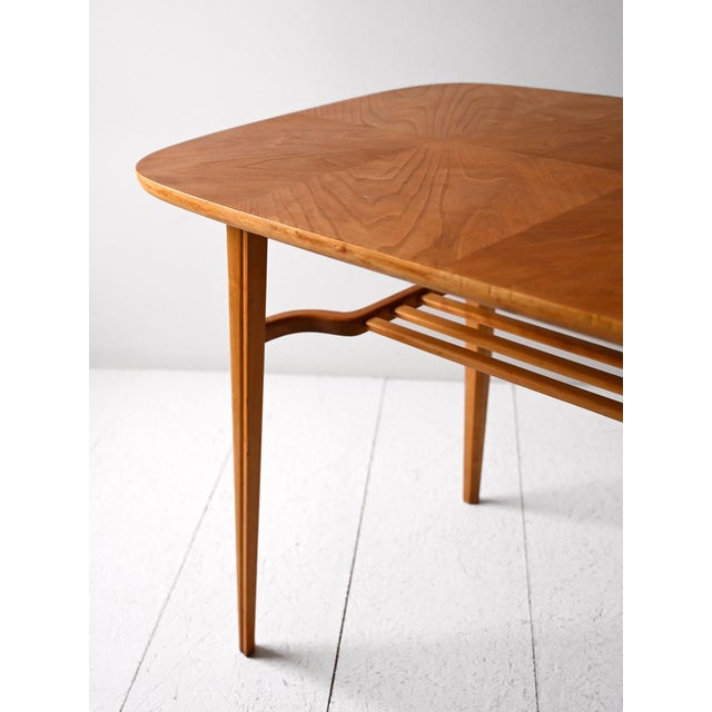 1960s Scandinavian Ash Coffee Table, 1960s For Sale - Image 5 of 8