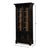 Traditional Tall Bookcase, 80" - Ebonized Walnut with Glass Display Doors For Sale - Image 11 of 11
