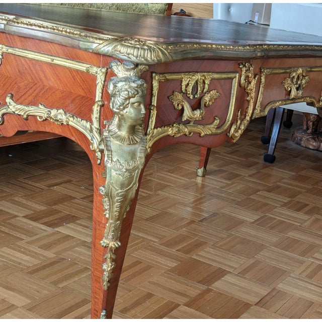 Antique Beautiful Majestic French Table 19th Century Louis XV Style For Sale In Boston - Image 6 of 18