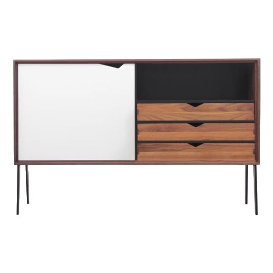 Scandinavian Model S2-51 Sideboard in Walnut For Sale