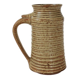 Vintage Japanese Pottery Mug / Vase For Sale