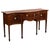 Antique Mahogany Inlaid Serpentine Sideboard, 1880s For Sale - Image 9 of 9