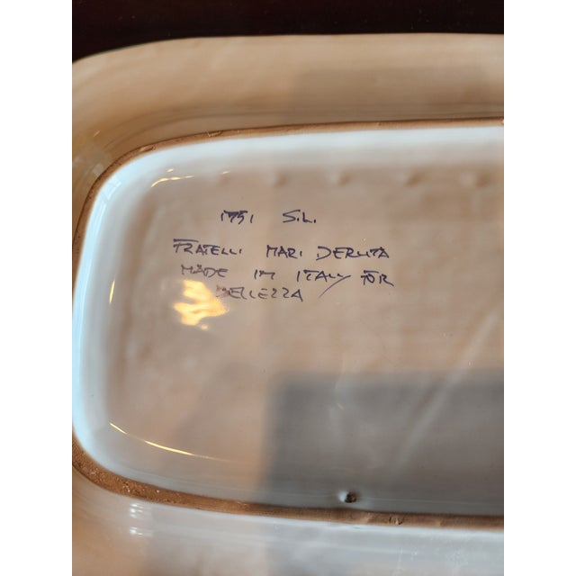 Beautiful Vintage Deruta Ceramic Platter For Sale In San Antonio - Image 6 of 8