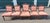 Victorian Fine Set 5 Victorian Parlor Chairs in a Blush Tone Upholstery For Sale - Image 3 of 12
