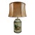 Vintage Chelsea House Chinouserie Style Ginger Jar Tea Caddy Tin Table Lamp With Shade For Sale