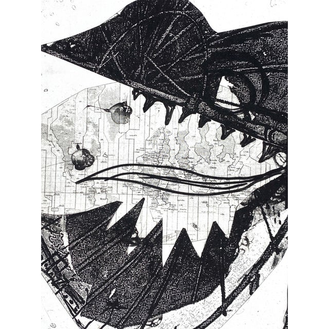 Inge Koch, Collage with Character, 2004, Etching For Sale - Image 6 of 14