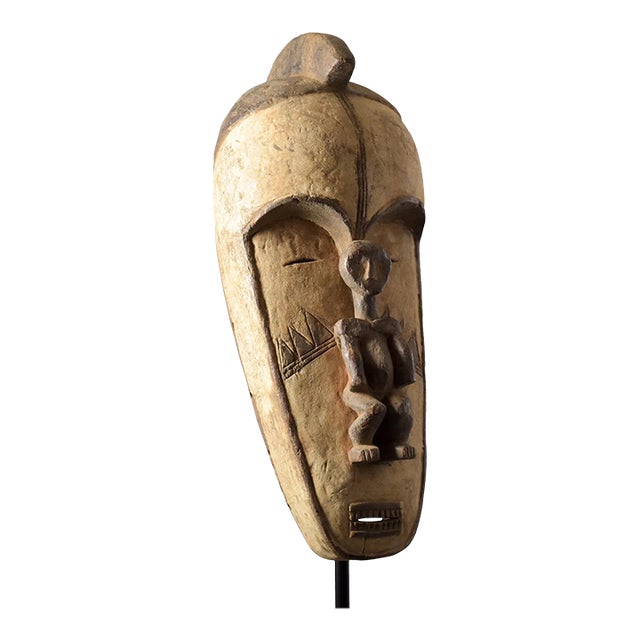 Early 20th Century Fang Mask Ngil Society Gabon For Sale
