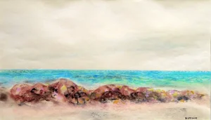 Emil Bisttram Beach 1940