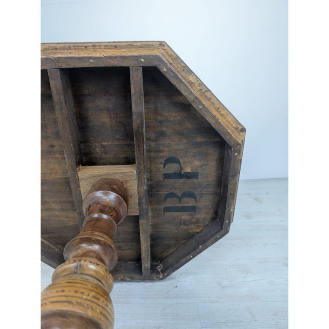 Wood 19th Century Biedermaier Marquetry Coffee Table For Sale - Image 7 of 12