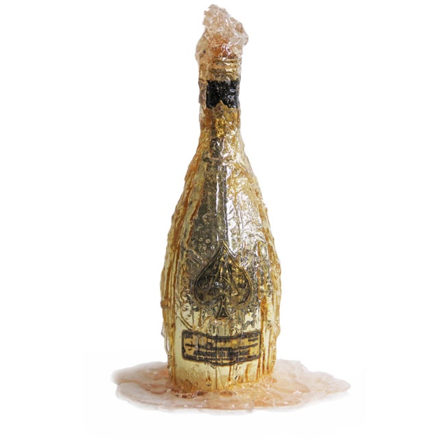 Ace of Spades Brut Champagne Bottle Decor Chairish