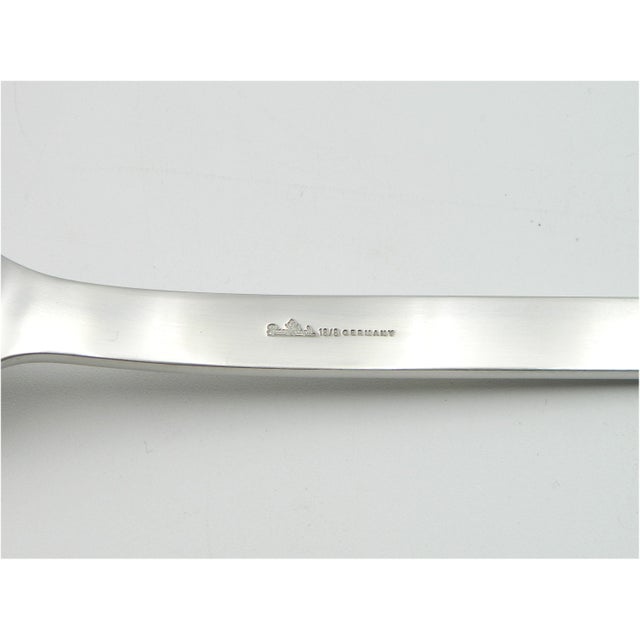1960s Stainless Steel Cutlery Set for 6 People by Rosenthal, Model Titan, 1960s, Set of 48 For Sale - Image 5 of 16