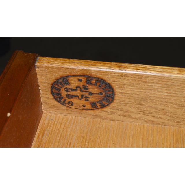 Kittinger Burled Walnut Desk For Sale - Image 14 of 14