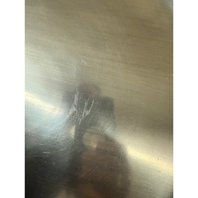 Metal West Elm Cosmo Side Table For Sale - Image 7 of 12